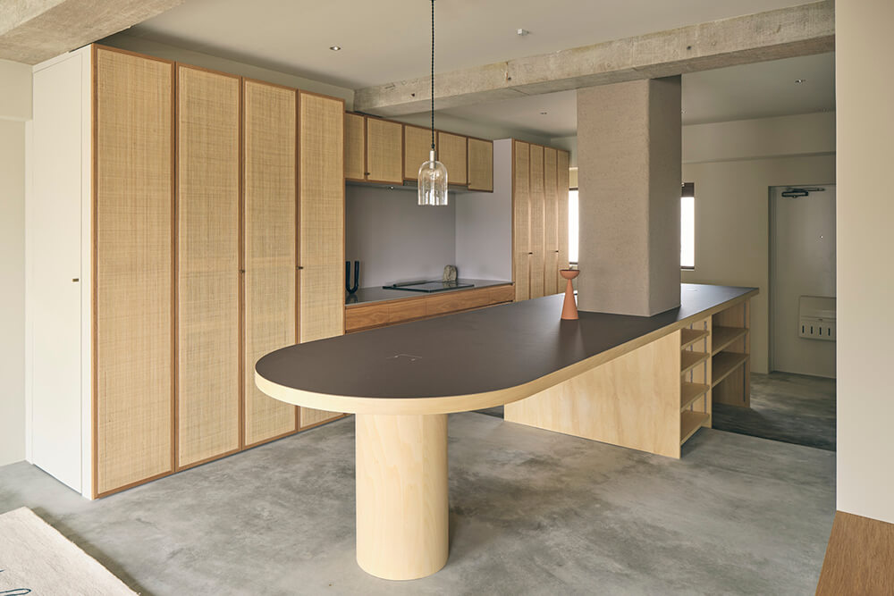 Furniture houseのキッチン全体