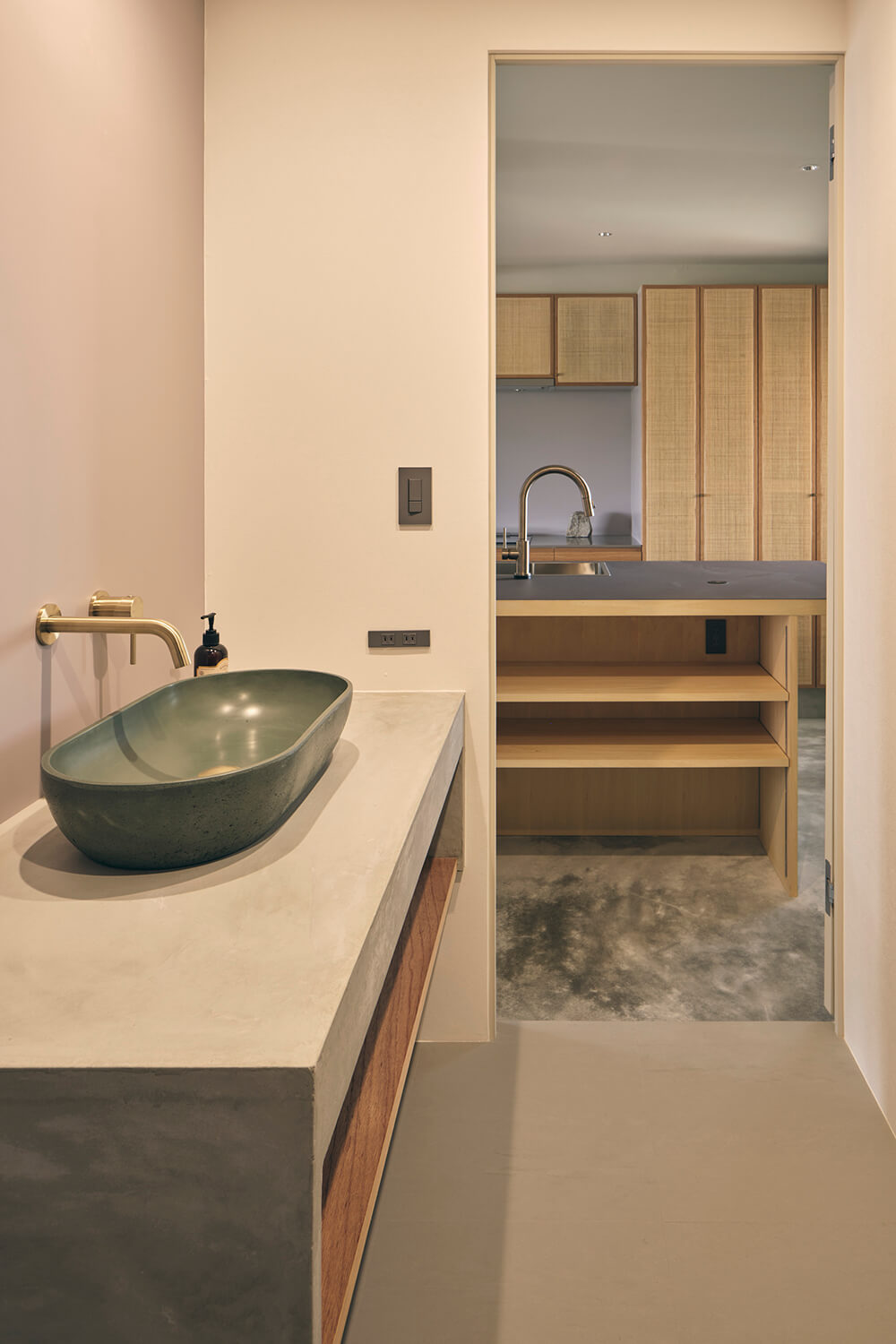 Furniture houseの洗面所