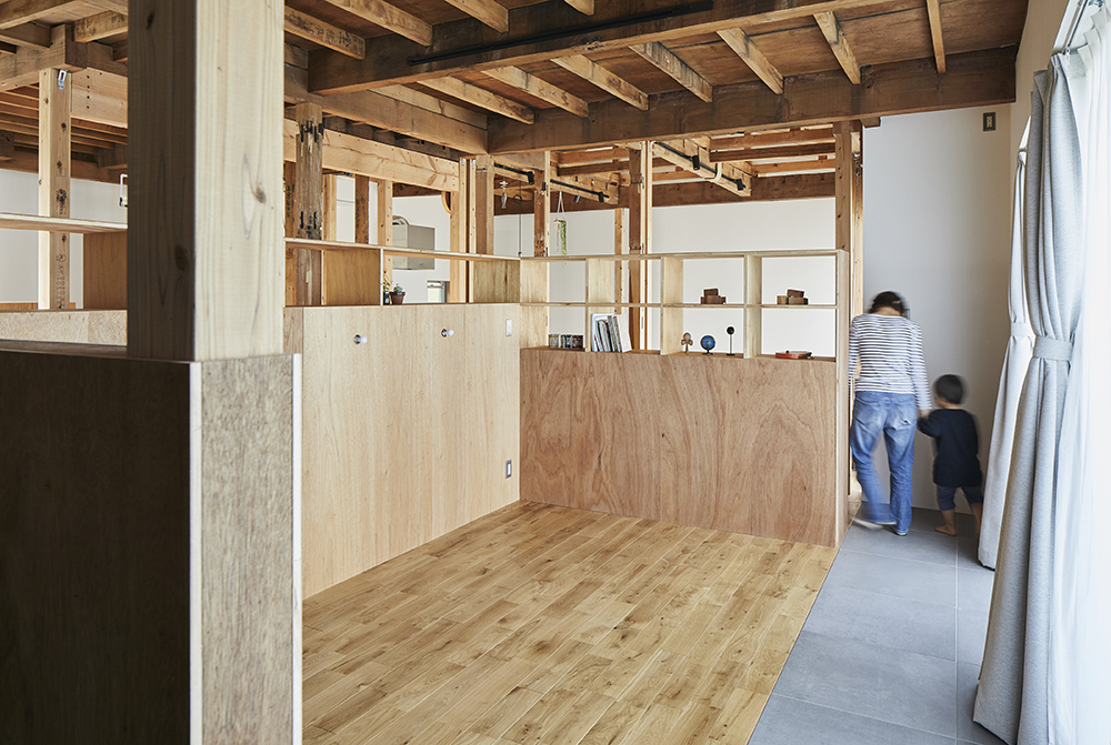 Structural forestの遊べるスペース