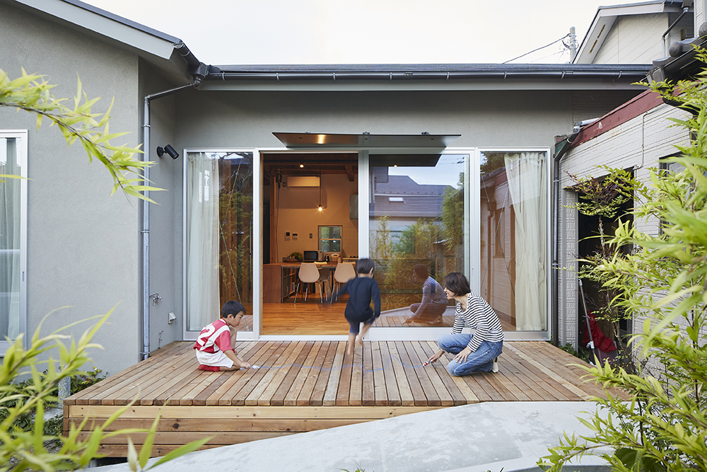 Structural forestバルコニー