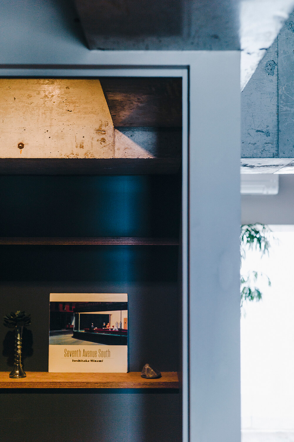 packing houseの壁収納の棚