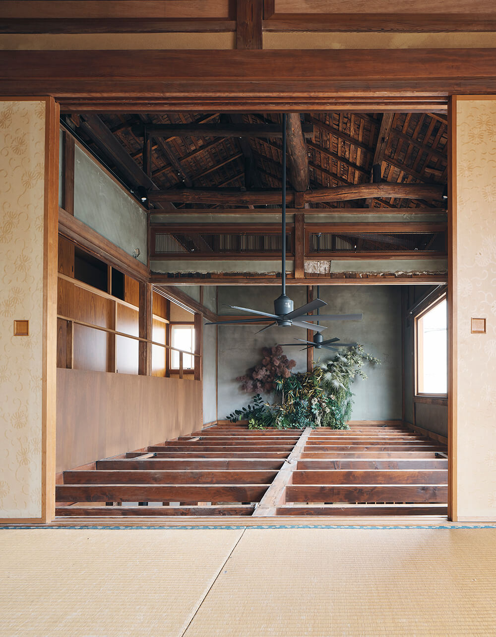 パンとエスプレッソと 由比ガ浜商店の2階店内